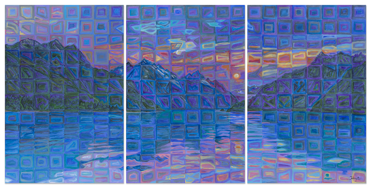 Redoubt Mt Lodge Dusk