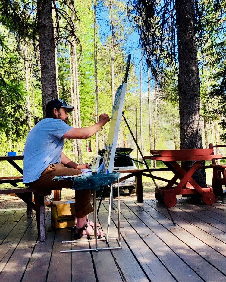 John Brookover painting